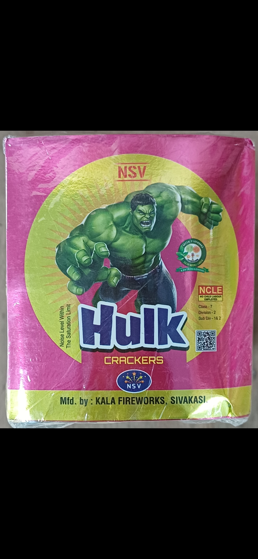 Hulk crackers