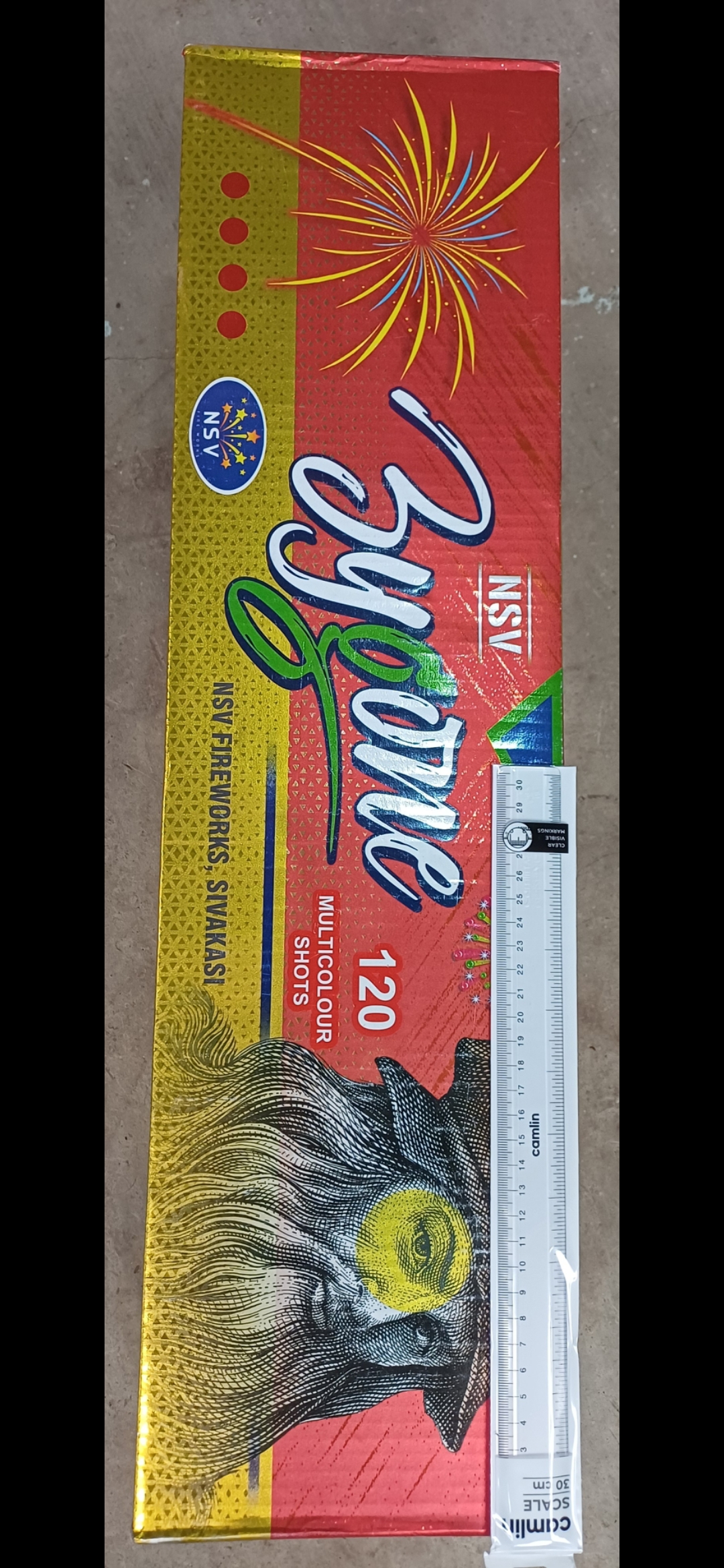 120 shot multi colour